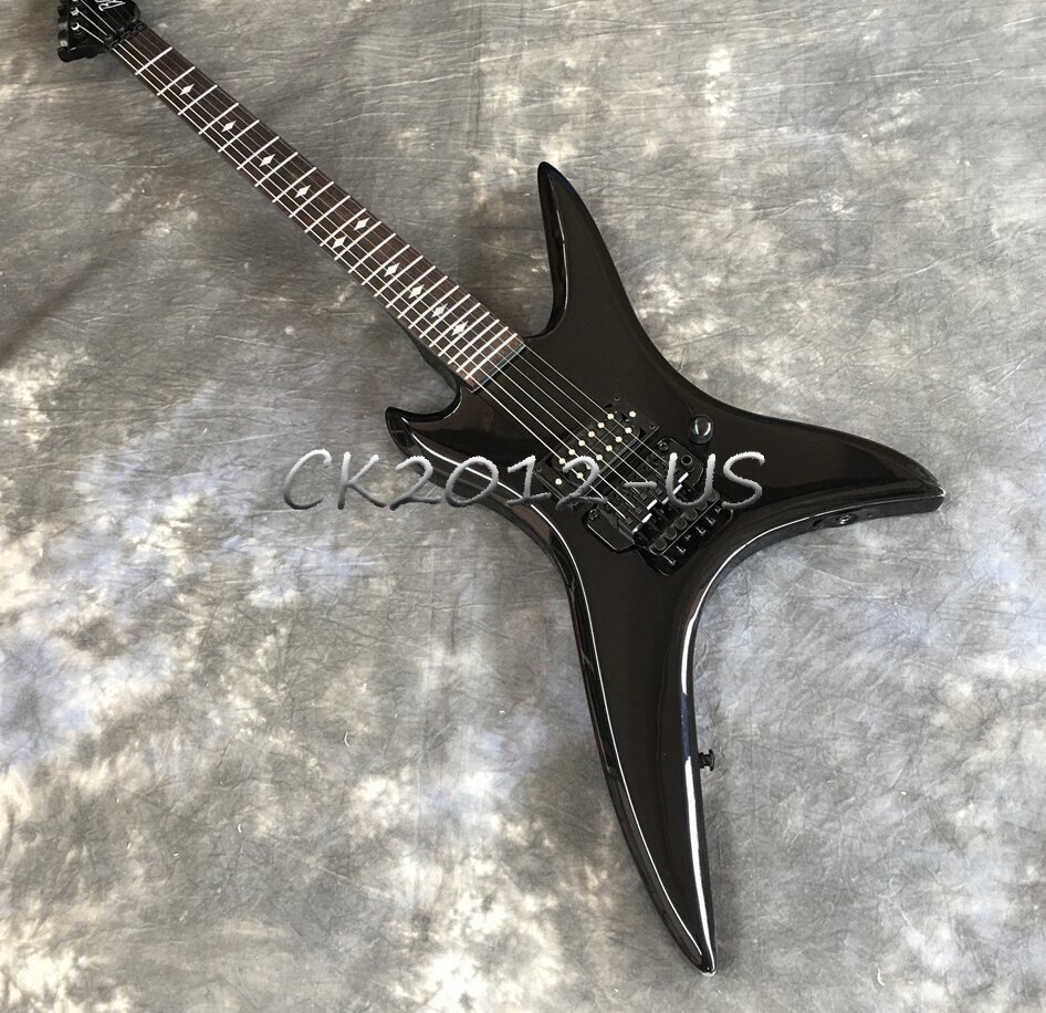 Black Stealth BC RICH Electric Guitar Chuck Schuldiner Tribute
