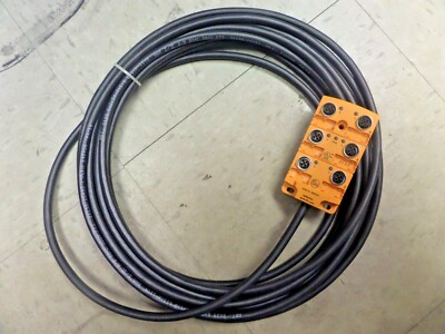 IFM Electronic Splitter Box EBC031 10-30VDC IP65/ IP 67/IP68 Used
