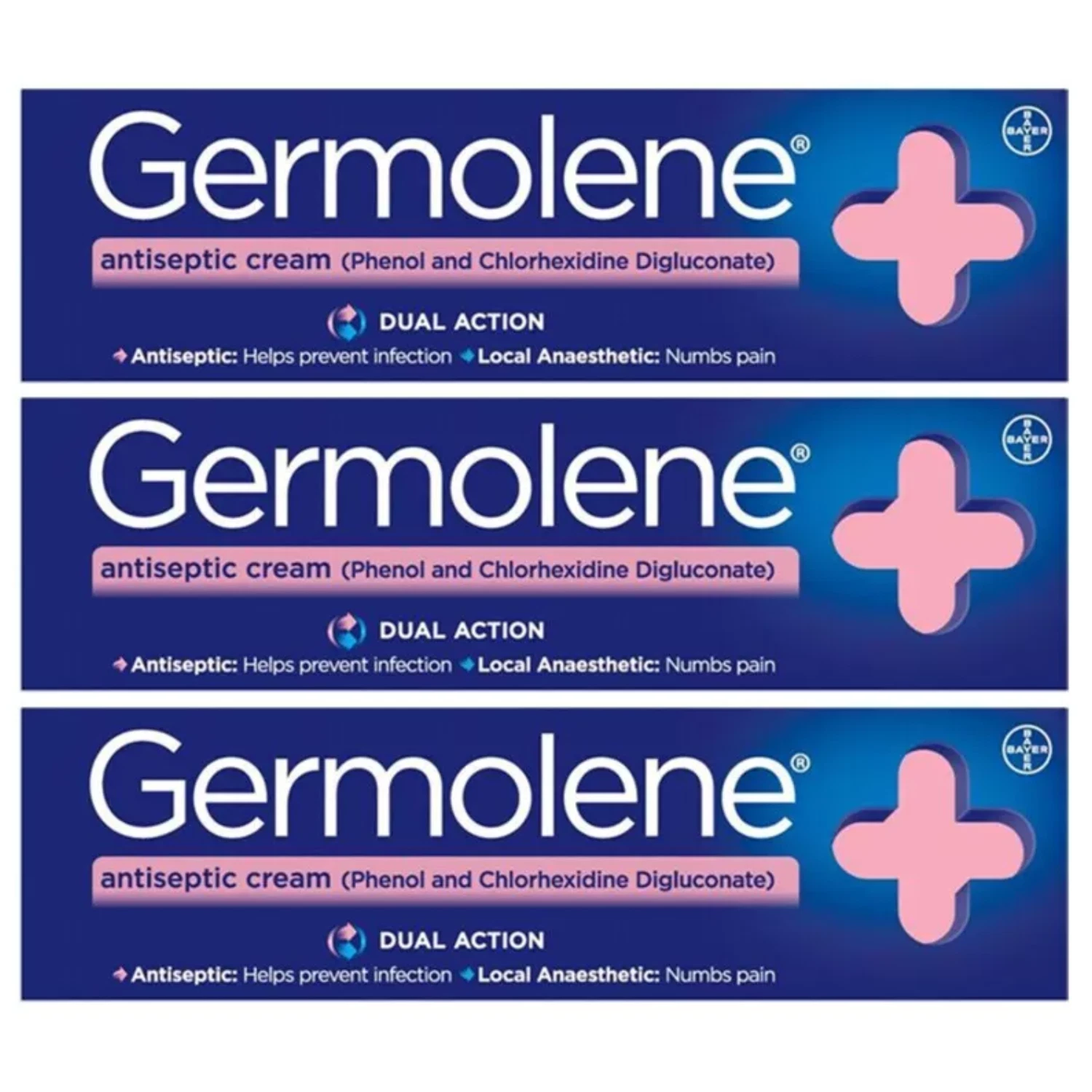 Germolene Antiseptic Cream 30gm - Pack of 3 - Picture 1 of 2