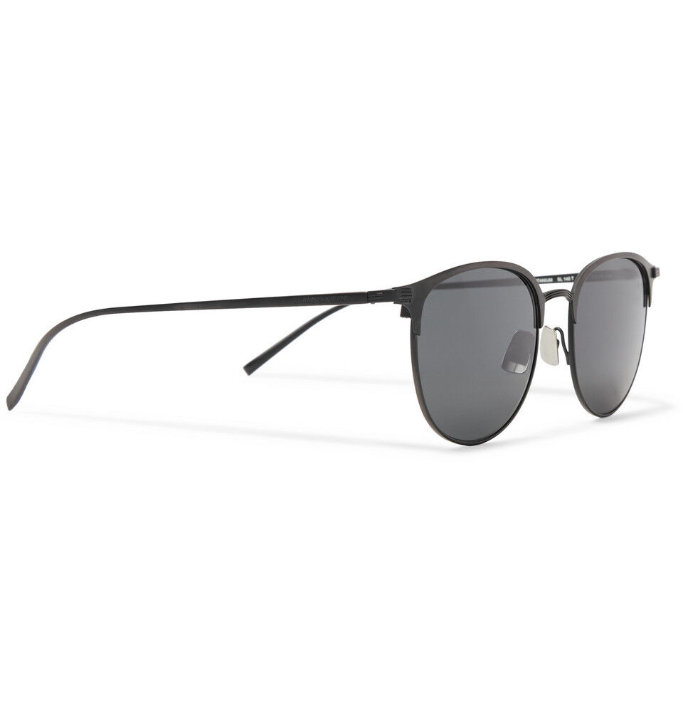 $695 Saint Laurent Round Frame Matte Titanium Sunglasses $695 Saint Laurent Round Frame Matte Titanium Sunglasses