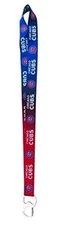 MLB Chicago Cubs Ombre Lanyard, Blue/Red, One Size