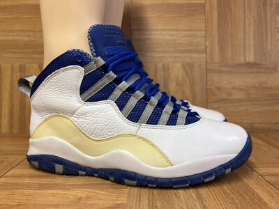 RARE🔥 Sz 8.5 - Nike Air Jordan X 10 Retro TXT Old Royal 2012