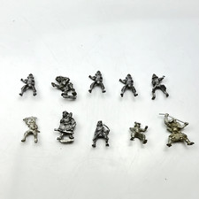 GW Ral Partha Warrior Mixed Lot of 10 Vintage 70s 80s 90s D D Miniature Figures