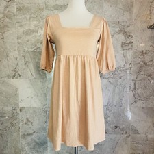 ASOS Beige Square Neck Mini Dress US  6