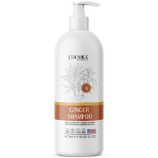 Edenika Ginger Shampoo - Fortifying & Nourishing Cleanser with Pumpkin & Biotin