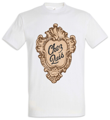 Chez Quis Herren T-Shirt Ferris Bueller s Blau Day Off Macht Company Sign Logo