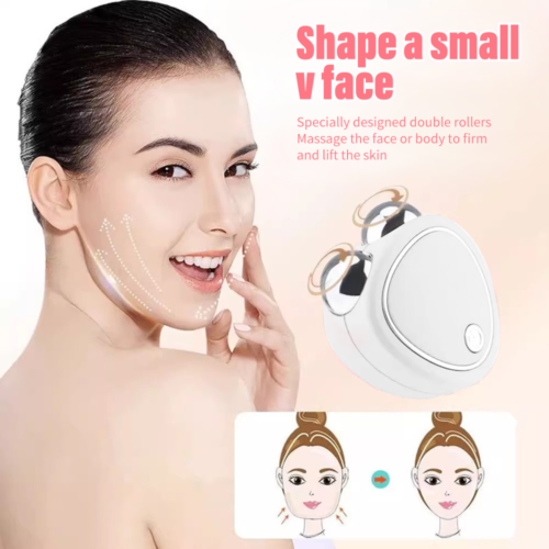 Dispositivo viso Electirc V EMS viso sottile a forma di V lifting viso antirughe - Foto 29 di 31