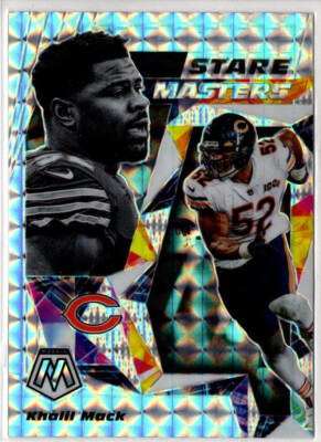2020 Panini Mosaic Football Khalil Mack No. SM 14 Chicago Bears