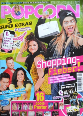 POPCORN 6 - 2014 One Direction BAP Ariana Grande DSDS total 16 coole Poster