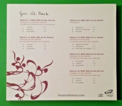その他 Six Sonatas Bwv 525 [CD] Six Sonatas Bwv 525 [CD] 【公式通販】