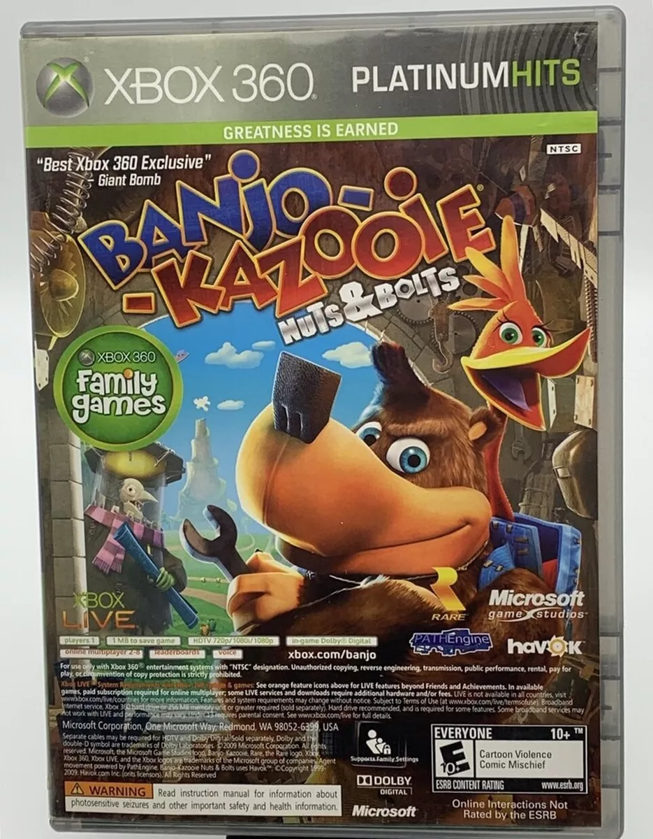 Banjo-Kazooie: Nuts & Bolts / Viva Pinata Platinum (Microsoft Xbox