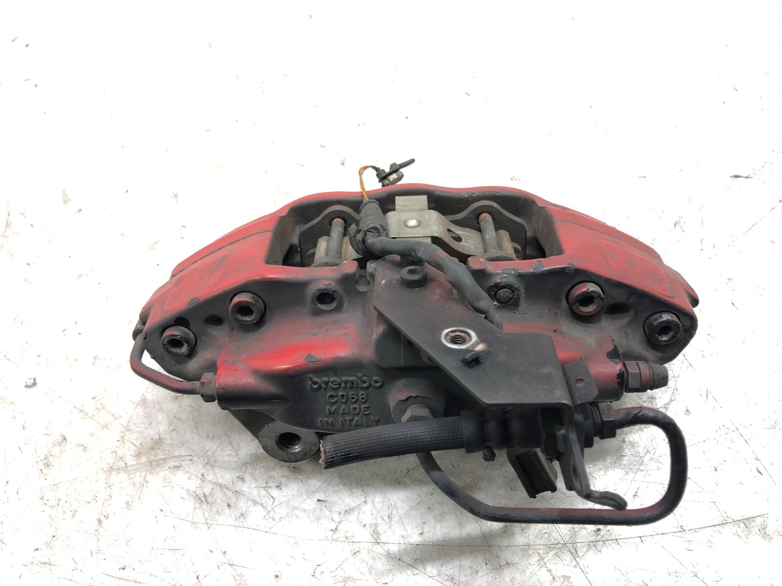 2014-2019 MASERATI GHIBLI SQ4 AWD LEFT DRIVER REAR BRAKE CALIPER OEM BREMBO.