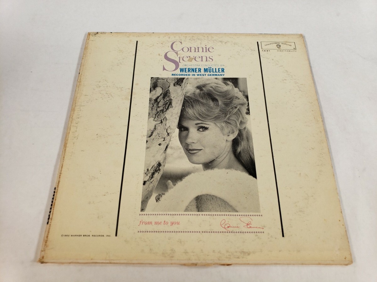 Connie Stevens From Me to You WS 1431 Warner Bros Vinyl LP Record