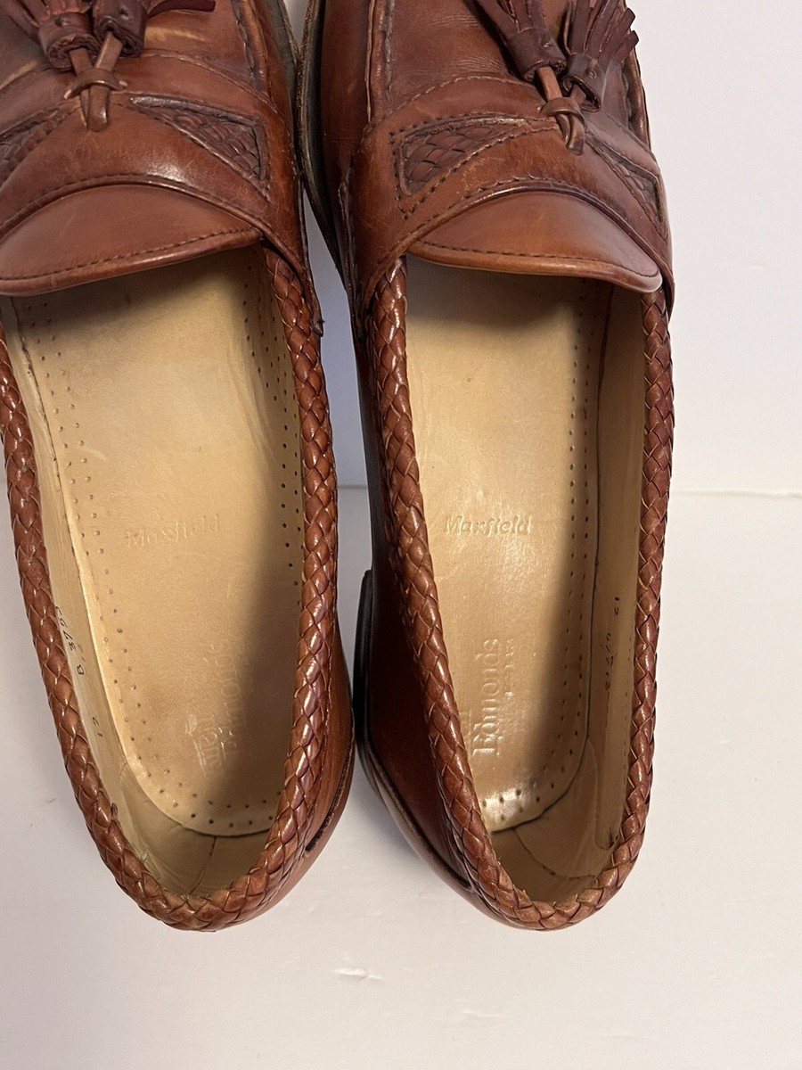 Allen Edmonds Maxfield Tasseled Slip-on Tan Loafer Men's
