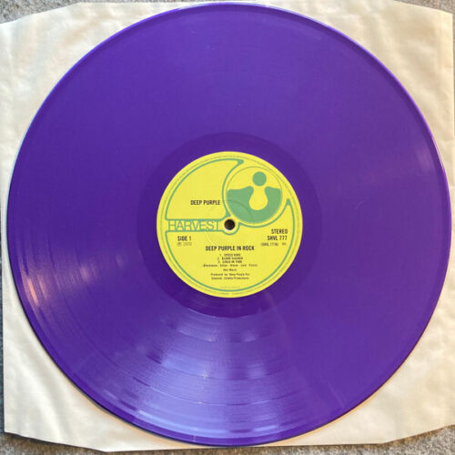Deep Purple - In Rock - 12" Purple Vinyl Album -New / Sealed Remastered - Picture 2 of 6