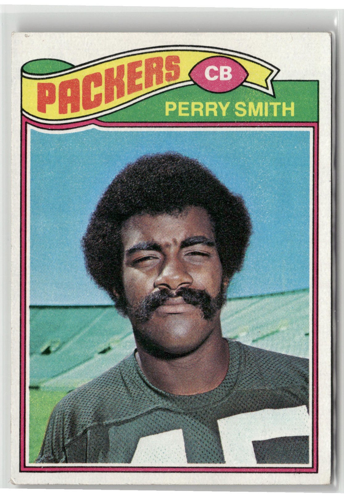 1977 Topps Perry Smith #253 Green Bay Packers EX