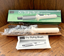 Vintage Sears Electric Styling Brush 8-2510 with Original Box New