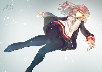 Anime  art fan girls ssssdynazenon minami yume school Custom Gaming Mat Desk