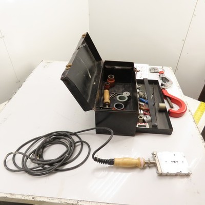 Chemtrol Socket Fusion Pipe Welding Tool Kit 1/2'' to 2'' with Heater & Cutters