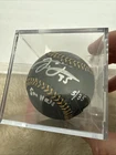 FRANK THOMAS " 500 HRS " SIGNED BLACK BASEBALL AUTO ELITE AUTOGRAPH 5/35