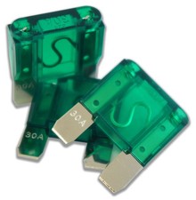 Harmony Audio HA-MAXI30 Car Stereo Fuseholder 3 Pack 30 Amp MAXI Fuses - Nickel