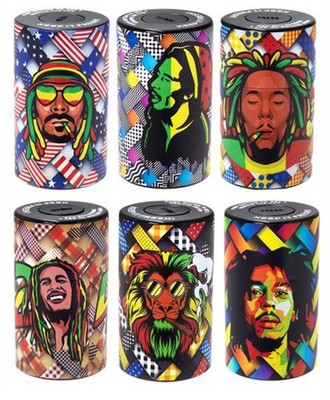 Rastaman Kunststoff Vakuum Aufbewahrungsdose / Plastic Sealed Cans