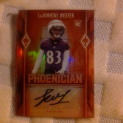 2025 Panini Phoenix Phoenician Penmanship Lajohntay Wester #PHP-6 Rookie Auto