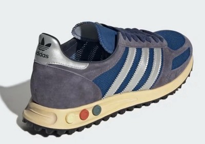 NIB Adidas Men s Size 10/11 LA Trainer OG Preloved Violet Dark Marine