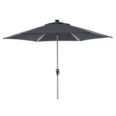 Doppler Sonnenschirm 'Active LED Auto Tilt', anthrazit, Ø ca. 300 cm