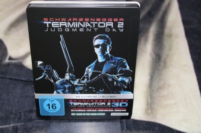 Terminator 2 - Steelbook (4K Ultra HD +Blu-ray) (Arnold Schwarzenegger) Geprägt