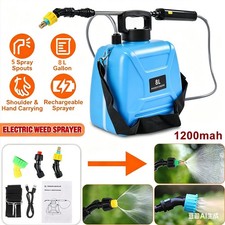 Pulverizador eléctrico a batería 8L pulverizador de plantas pulverizador de jardín pulverizador a presión