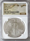 2025 (P) Silver Eagle Privy NGC MS70 First Releases Magnum Opus 1oz .999 LE #158