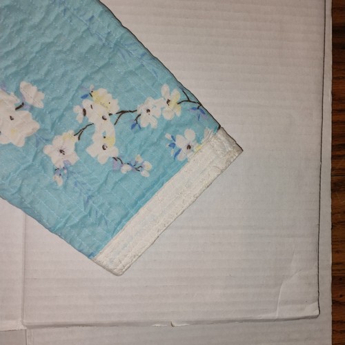 Appleseed's Spring Blossom Blue Floral Jacket Women's L - Picture 7 of 17