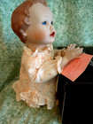 Hd-744 Yolanda Bello porcelain/cloth baby doll "EMILY" 12" tall Edwin Knowles co — photo 4