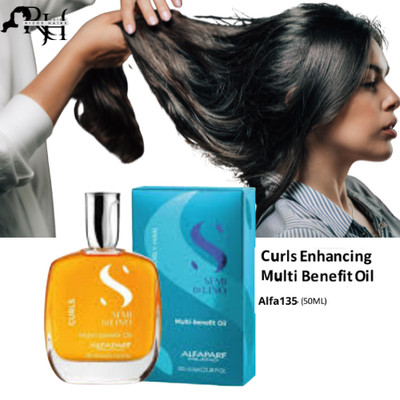 Gotas Cabellos Rizos Alfaparf Semi di Lino Curls Multi-Benefit Oil 3.38oz Serum