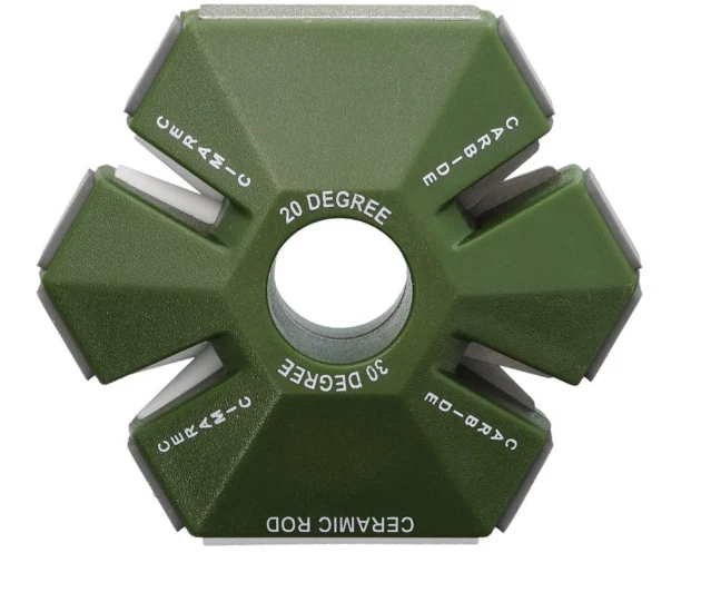 ABKT Wedge Knife Sharpener 20 30 Degree Carbide Ceramic EDC Tool NEW AB1063G