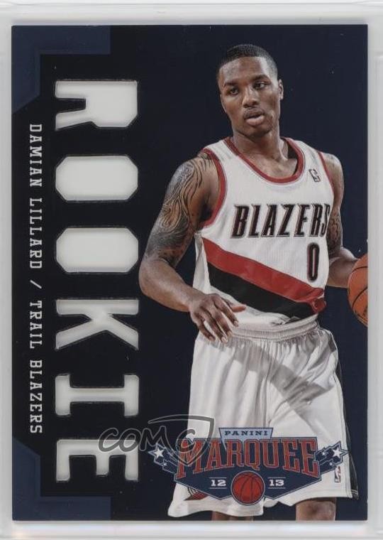 2012-13 Panini Marquee Damian Lillard #311 07i7