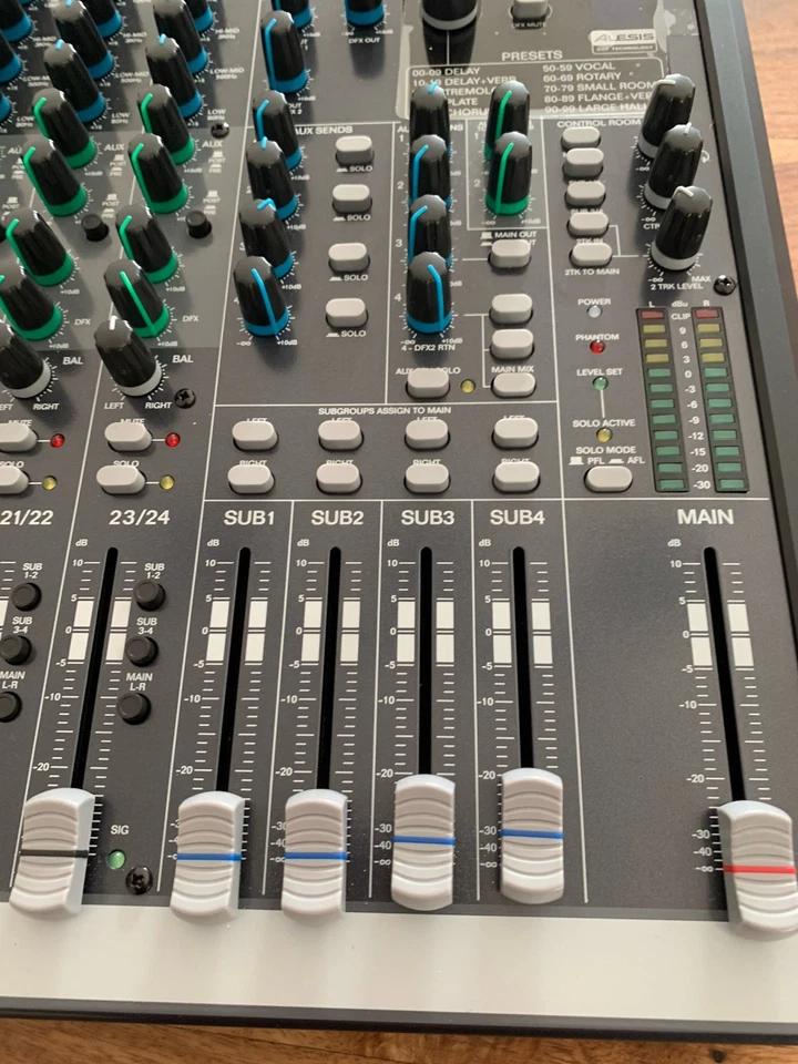 Alto Live Professional 2404 Mixer Mischpult + USB Audio Interface + OVP Wie Neu - Bild 3 von 4