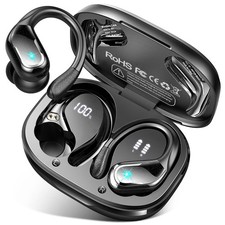 Wireless Earbud, 75Hrs Bluetooth 5.4 Headphones IP7 Waterproof for Sport, Run...