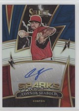 2022 Select Sparks Signatures Tri-Color Prizm 79/99 Connor Seabold Auto 0c6