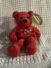 SALVINO'S BAMM BEANO'S NFL. BEANIE BABY 1999 " JERRY RICE  80, with TAGS