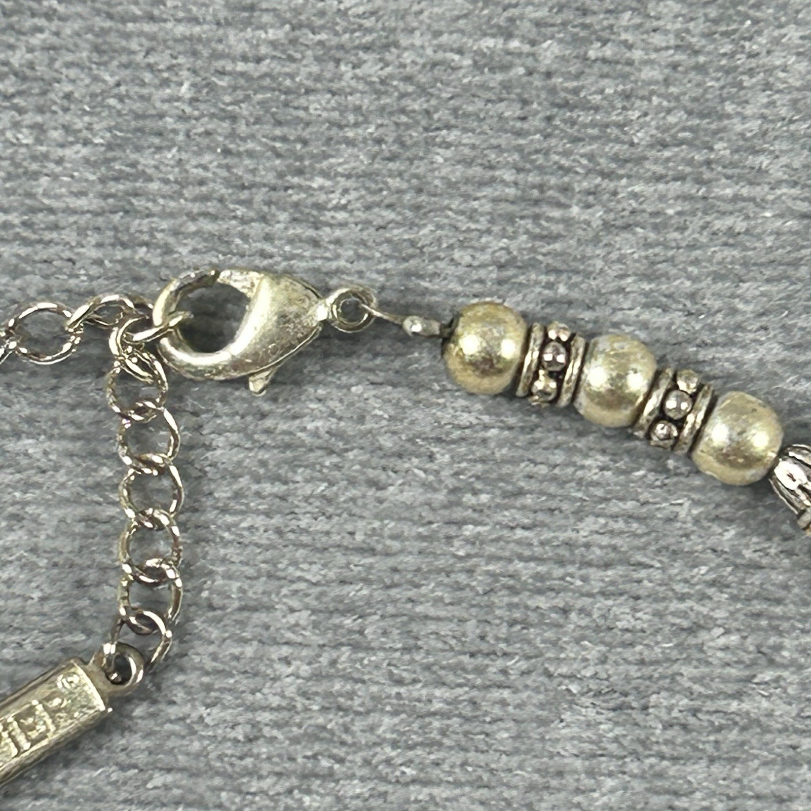 Napier Silver Tone Solid Small Ball Cluster Beade… - image 3