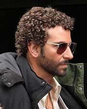 Mens Brown Afro Curly Wig Rocker Wig Dark Brown Short Hair Replacement Wigs Cosp