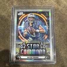 2024 Topps Chrome Cosmic Bryce Young Star Command #SC-4 Carolina Panthers