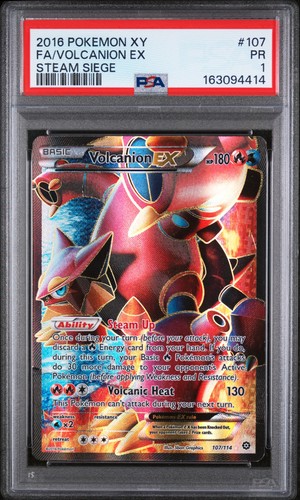 Volcanion-EX graded PSA 1 for sale on eBay