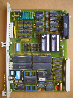4-Kanal Analog Ausgabe  Z80 Slave-Board , Doppel-Europa Leiterplatte, Bauteile !