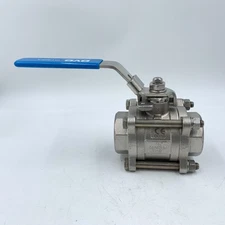 OVC 366FW Full Port Ball Valve 1-1/2" Socketweld CF8M 1000WOG Stainless Steel