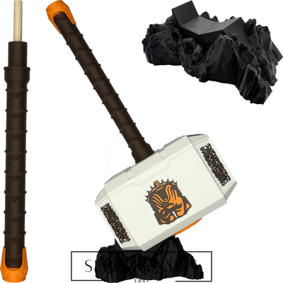 #ad Cleveland Browns Hammer #1 Mjolnir Thor#x27;s Hammer 3D Printed Fan Art $94.95