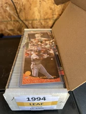 1994 Leaf Baseball Complete Set (1-440)