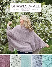 Shawls For All - Paperback, by Joyce Fassbender; Knit Picks - Good